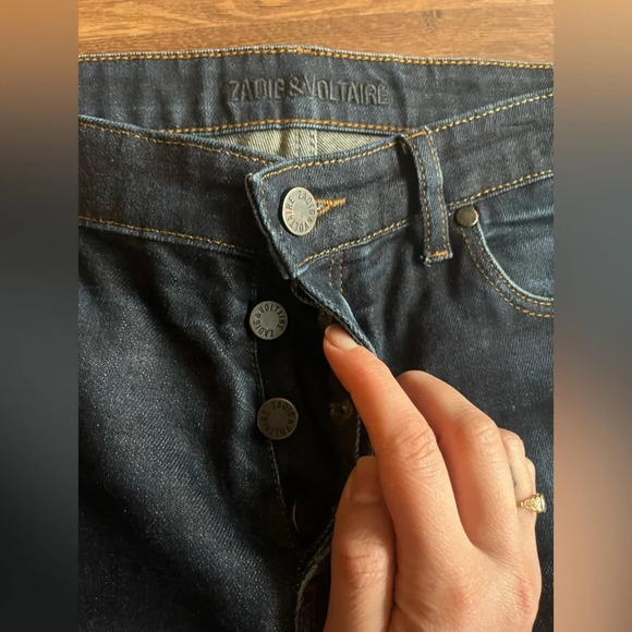 Zadig & Voltaire Strokes Brut Jeans/Denim - Picture 5 of 10